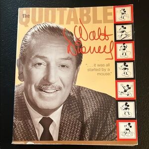 Disney The Quotable Book with Mickey Mouse Illustrations